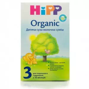 2056 Органик 3 500г 10ш HIPP- цены в Бахмуте