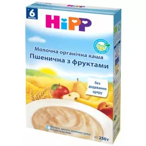 3141 Пшеница-Фрукты 250г HiPP- цены в Ахтырке