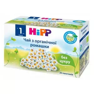 3601 Чай Органический Ромашка 30г HIPP- цены в Покровске