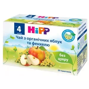 3607 Чай Органический Яблоко-Фенхель 30г HIPP- цены в Горишних Плавнях