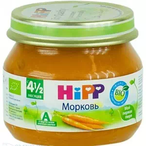 4025 Пюре Морковь 125г HiPP- цены в пгт. Новой Праге
