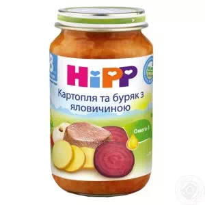 6440 Говядина-Картошка-Свекла 220г HiPP- цены в Южноукраинске