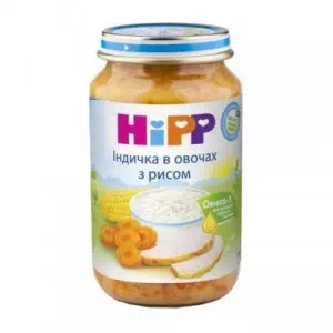 6813 Индюшка-Рис-Овощи 220г HiPР- цены в Ивано - Франковск