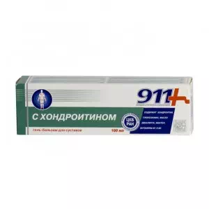 911 Гель-Бальзам для суставов- хондроитин 100 мл- цены в Днепре