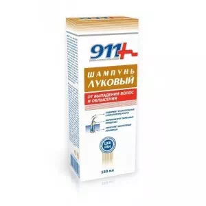911 Луковый шампунь против выпадения волос 150мл- цены в Миргороде