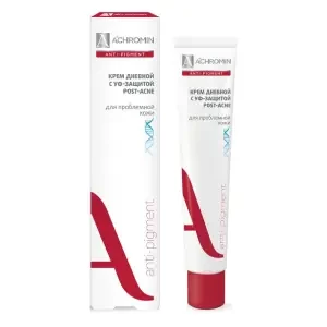 Achromin Anti-pigment Крем денний УФ захист post-acne 50мл- ціни у Кривому Розі