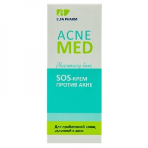 SOS-крем для обличчя Acne Med проти акне 15 мл- ціни у Вишневому