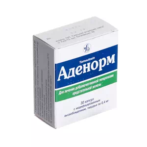 Відгуки про препарат Аденорм капсули 0,4 мг №30