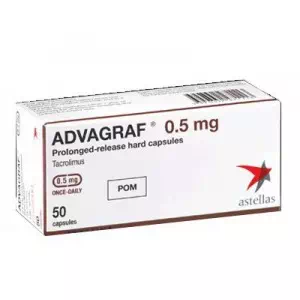 АДВАГРАФ® капсули прол./д. по 0,5 мг №50 (10х5)- ціни у Дніпрі