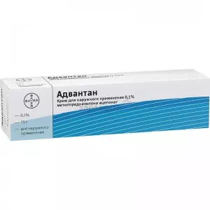 Инструкция к препарату Адвантан крем 0,1% 15г