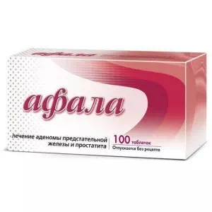 Инструкция к препарату Афала таблетки №100(20х5)
