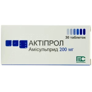 Актипрол таблетки 200мг №30- цены в Ровно