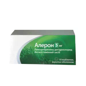 Алерон таблетки в/о 5мг N10- ціни у Добропіллі