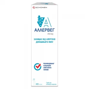 Алервег спрей для елімінації алергенів засіб акарицид 400мл- ціни у Кременчуці