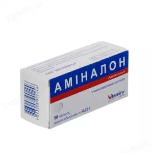 АМИНАЛОН ТАБ.П О 0.25Г #50- цены в Харькове