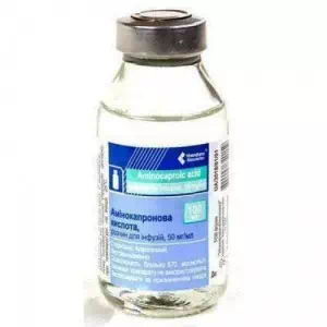 Аминокапроновая кислота раствор для инъекций 5% флакон 100мл Новофарм-Биосинтез- цены в Днепре