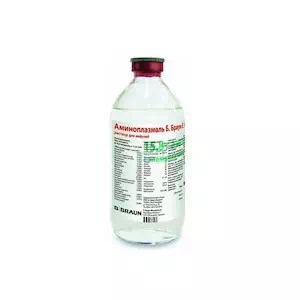 Аминоплазмаль E 10% раствор для инфузий флакон 500мл №10- цены в Соледаре