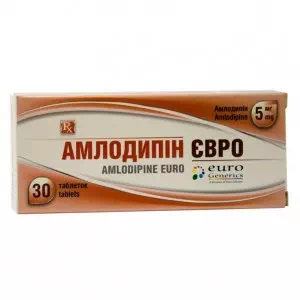 Отзывы о препарате АМЛОДИПИН ЕВРО ТАБ.5МГ№30(10X3