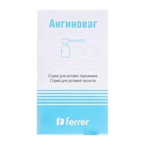 Ангіноваг спрей для ротової порожнини флакон 10мл- ціни у Вінниці