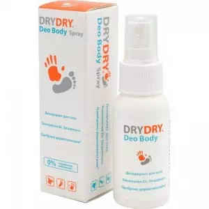 Антиперспирант Dry Dry Deo Body Spray 50 мл- цены в Марганце