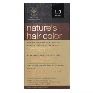 АПІВІТА Фарба для волосся натуральна №1,0 колір чорний- ціни у Нікополі