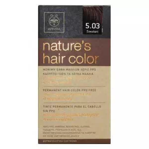 АПІВІТА Фарба для волосся натуральна №5,03 колір шоколад- ціни у Баштанці
