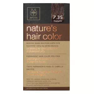АПІВІТА Фарба для волосся натуральна №7,35 колір карамель- ціни у Павлограді