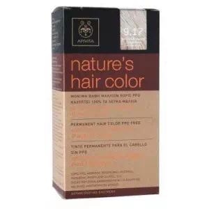АПІВІТА Фарба для волосся натуральна №9,17 колір дуже світлий русяве з попелясто-бежевим відтінком- ціни у Марганці