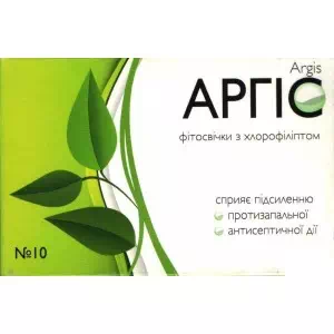 Аргис фитосвечи с хлорофиллиптом 1.4г №10- цены в Павлограде