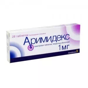 Аримидекс таблетки 1мг №28- цены в Днепре