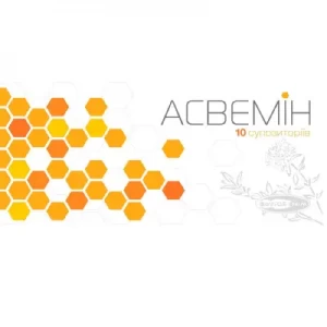 Асвемин суппозитории с растительными экстрактами №10- цены в Дрогобыче