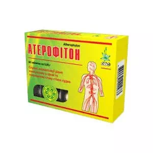 Атерофитон таблетки 0,85г №60- цены в Днепре