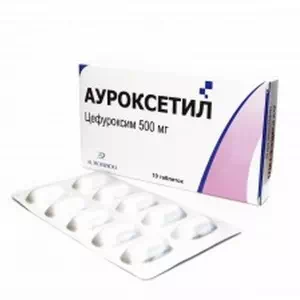 Ауроксетил таблетки 500мг №10- ціни у Добропіллі