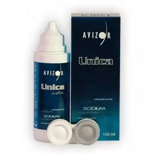 Раствор для контактных линз Avizor Unica Sensitive 100 мл- цены в Коломые