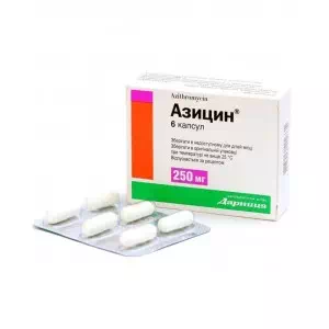 Отзывы о препарате азицин капс 250мг №6