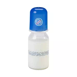 Baby-nova Пляшка скляна одноколірна 125мл- ціни у Енергодарі