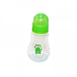 BABY TEAM Бутылочка эргономичной формы с силиконовой соской, 150мл 0+ жабка арт.36855&1 арт.36855&1- цены в Умани