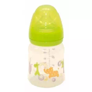 BABY TEAM Бутылочка с широким горлом, 150мл 0+ 1003_зеленый арт.34634- цены в Глыбокая