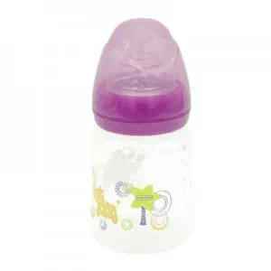 BABY TEAM Бутылочка с широким горлом, 150мл 0+ фиолетовая арт.34634&2 арт.34634&2- цены в Баштанке
