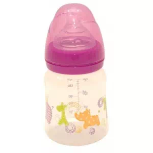 BABY TEAM Бутылочка с широким горлом, 250мл 6+ 1002_фиолетовый арт.34633- цены в Марганце