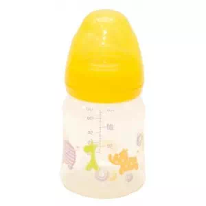 BABY TEAM Бутылочка с широким горлом, 250мл 6+ 1002_желтый арт.34633- цены в Мелитополь