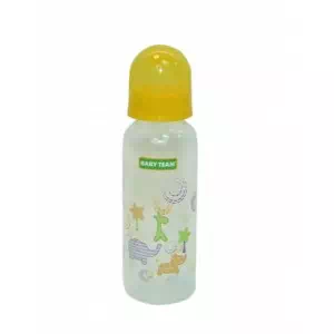 BABY TEAM Бутылочка с силиконовой соской, 250 мл 0+ 1410_желтый арт.36332- цены в Мелитополь
