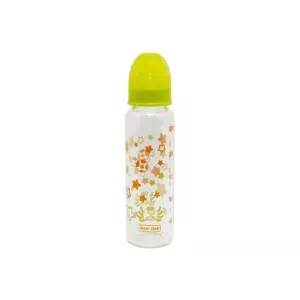BABY TEAM Бутылочка стеклянная, 250мл 0+ 1201_зеленый арт.34641- цены в Соледаре