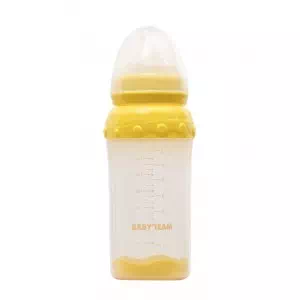 BABY TEAM Бутылочка стеклянная с широким горлом с РР защитой, 220мл арт.38336- цены в Соледаре