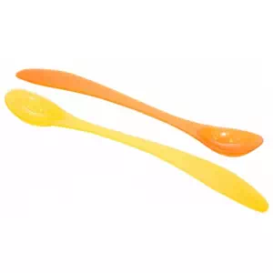 BABY TEAM Ложечки для кормления, 2 шт. 6101_оранжевый и желтый арт.34608- цены в Коломые