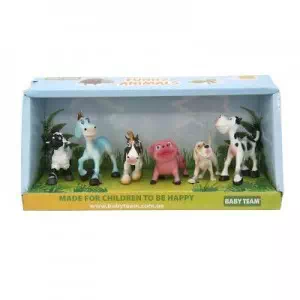 BABY TEAM Набор игрушек-фигурок Ферма, 6 шт арт. 37273- цены в Першотравенске