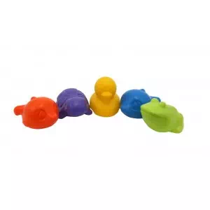 BABY TEAM Набор игрушек Водная компания , 5 шт 8853_желтая уточка арт.36890- цены в Кременной