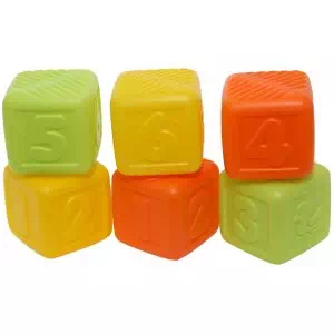 BABY TEAM Набор кубиков, 6 шт (5см) арт. 37236- цены в Вознесенске