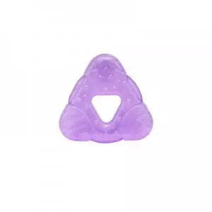 BABY TEAM Прорезыватель с водой Геометрия треугольник фиолетовый арт.36347&2 арт.36347&2- цены в Мирнограде