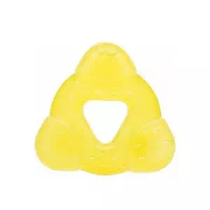 BABY TEAM Прорезыватель с водой Геометрия треугольник желтый арт.36347&1- цены в Тернополе
